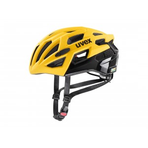 Kask rowerowy Uvex Race 7  - żółto-czarny 1
