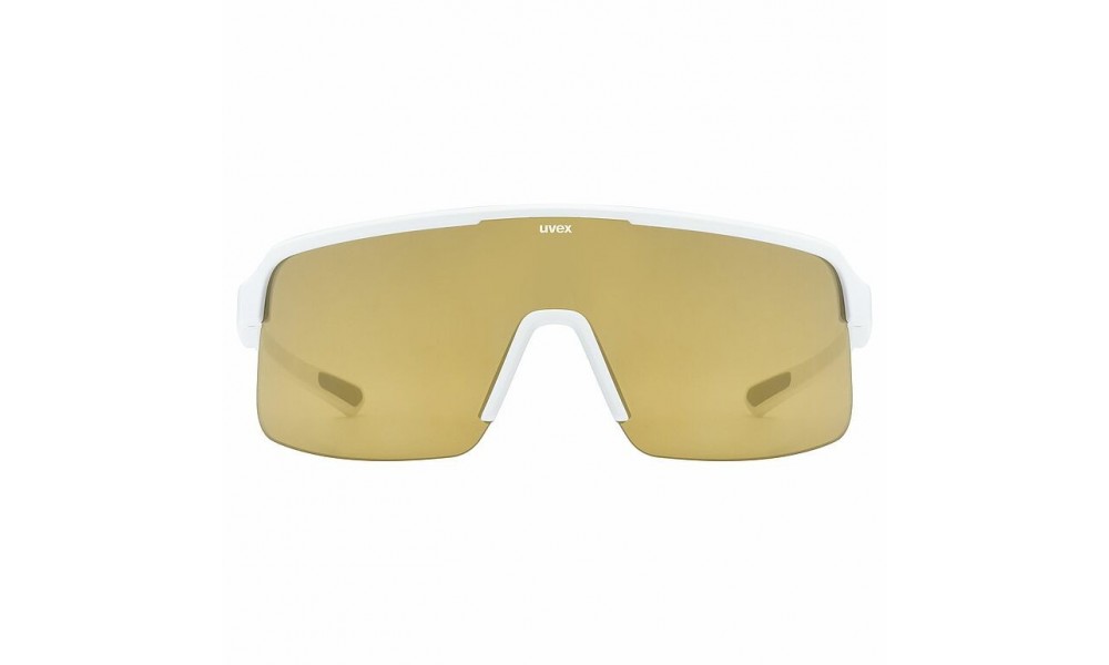 Okulary Uvex Dyrt - biało-złoty