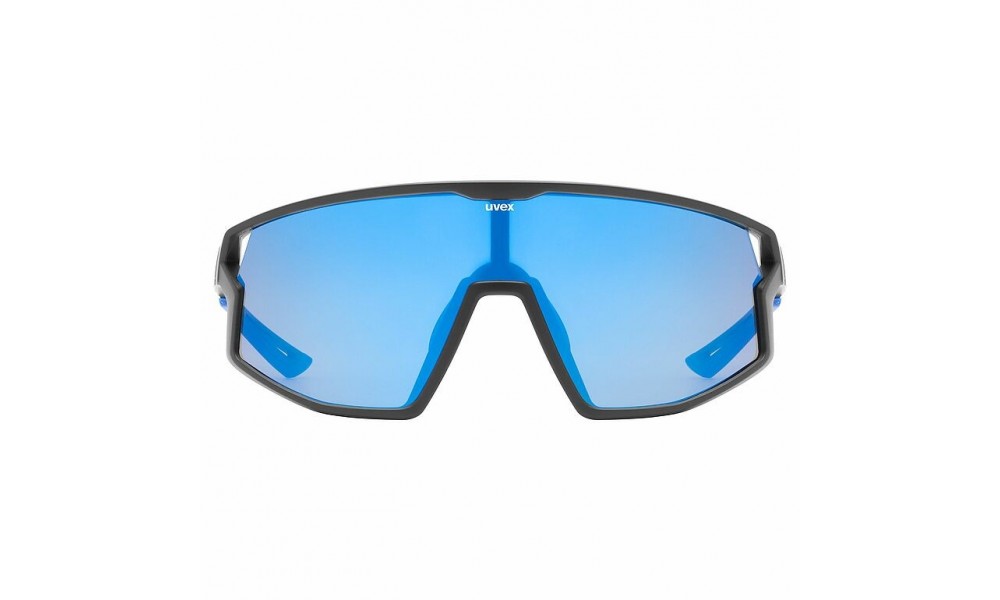 Okulary Uvex Skyryse - czarno-niebieski