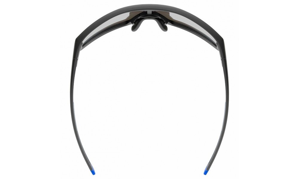 Okulary Uvex Skyryse - czarno-niebieski