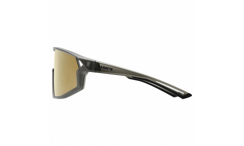 Okulary Uvex Skyryse - szary-złoty