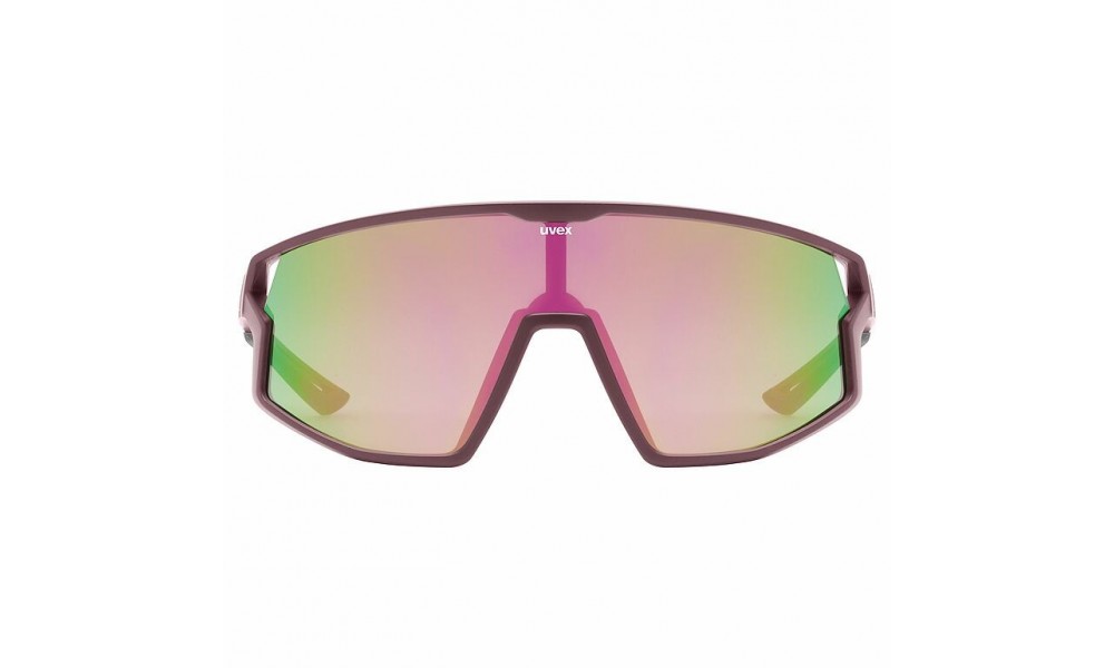 Okulary Uvex Skyryse - bordowo-różowy
