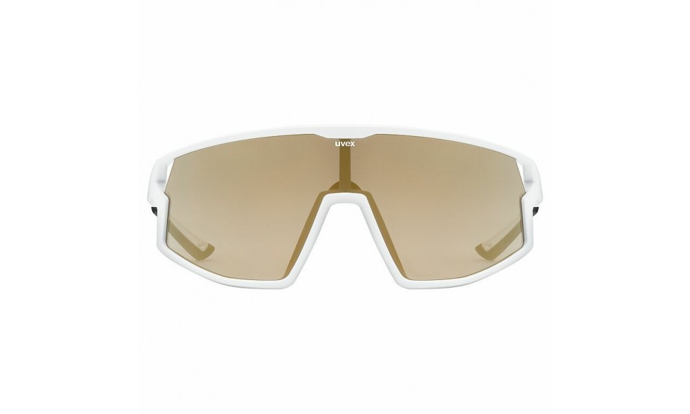 Okulary Uvex Skyryse - biało-złoty