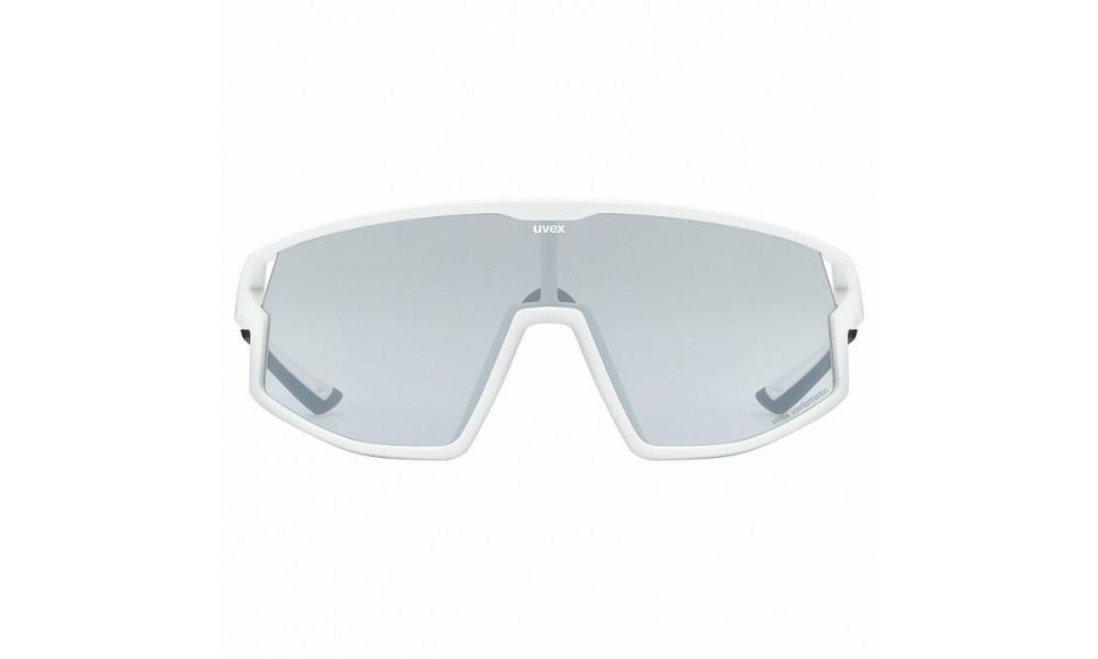 Okulary Uvex Skyryse V - biało-srebrny