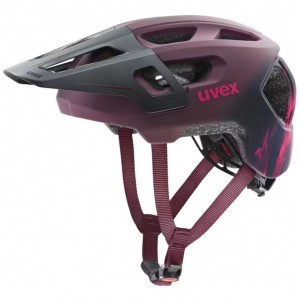Kask rowerowy UVEX React Jr. Fullface - bordowy 2