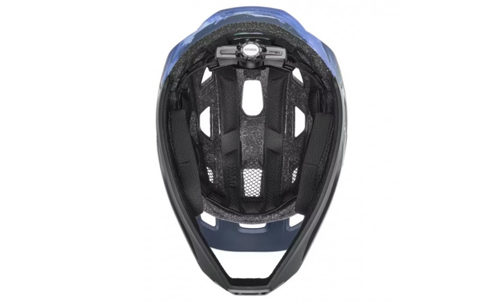 Kask rowerowy UVEX React Jr. Fullface - ciemnoniebieski