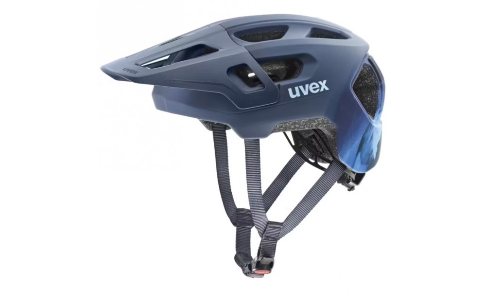 Kask rowerowy UVEX React Jr. Fullface - ciemnoniebieski