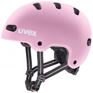 Kask rowerowy dziecięcy Uvex Kid 4 - różowy 1