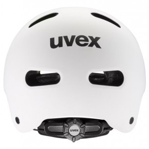 Kask rowerowy dziecięcy Uvex Kid 4 - biały matowy 2