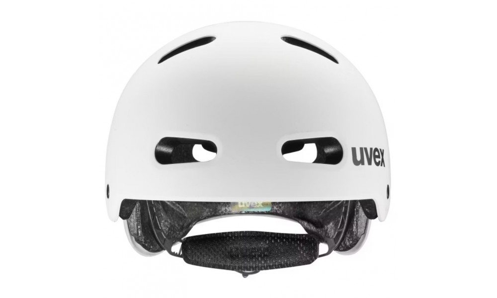 Kask rowerowy dziecięcy Uvex Kid 4 - biały matowy