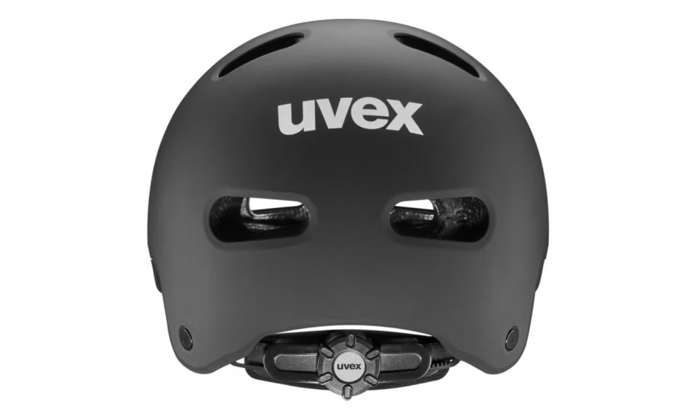 Kask rowerowy dziecięcy Uvex Kid 4 - czarny matowy