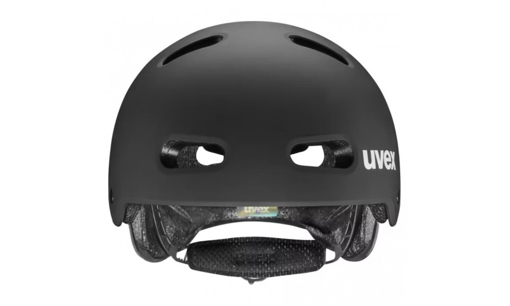 Kask rowerowy dziecięcy Uvex Kid 4 - czarny matowy