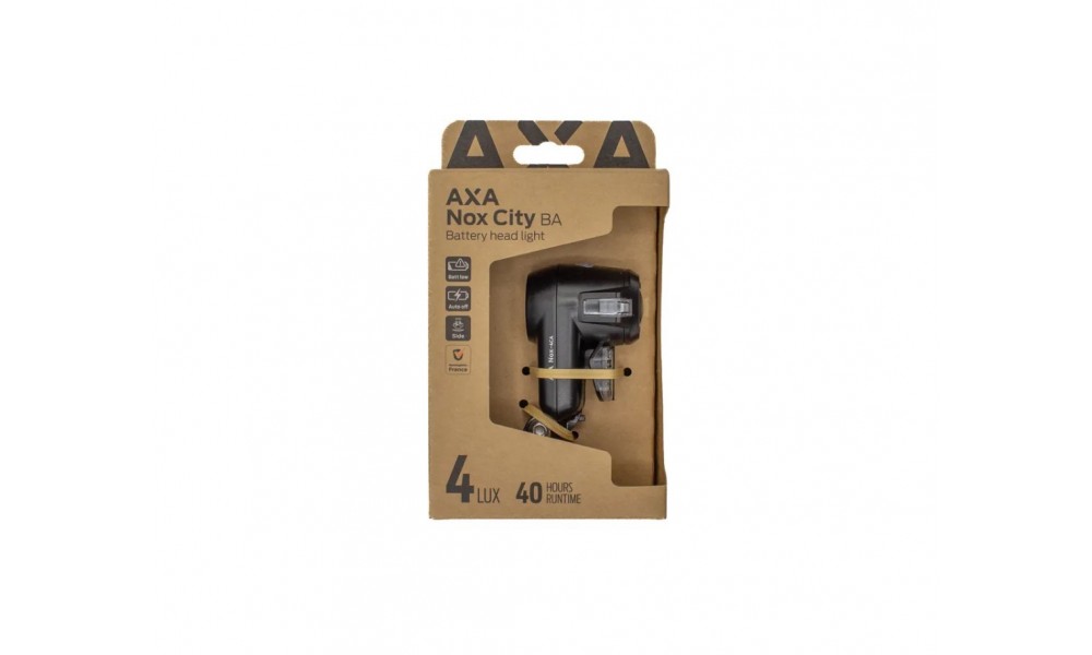 Lampa przód AXA NOX CITY AUTO 4CA ON/OFF 4 lux