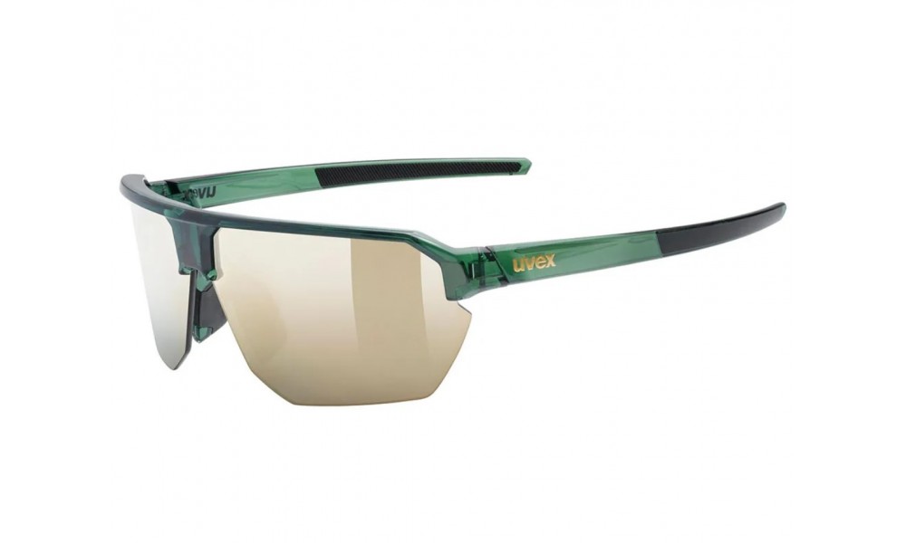 Okulary Uvex Vectiv Set - zielono-złoty