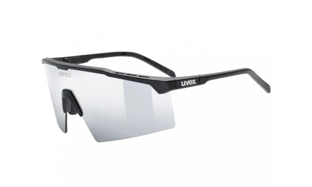 Okulary Uvex Flowline - czarno-srebrny
