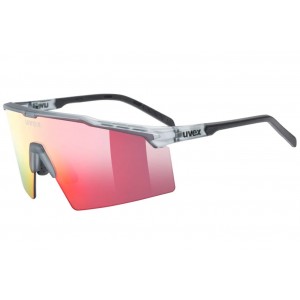 Okulary Uvex Flowline - szaro-czerwony 1