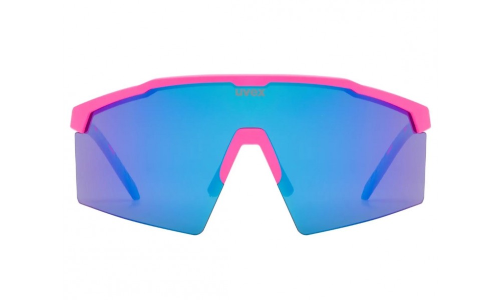 Okulary Uvex Flowline - różowo-niebieski
