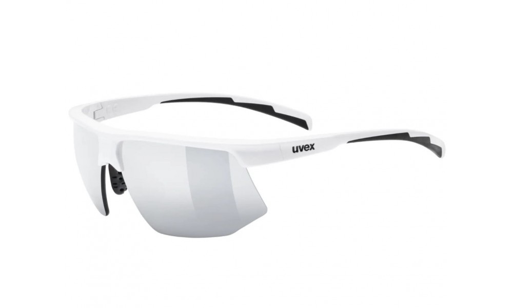 Okulary Uvex Aerios - biało-srebrny