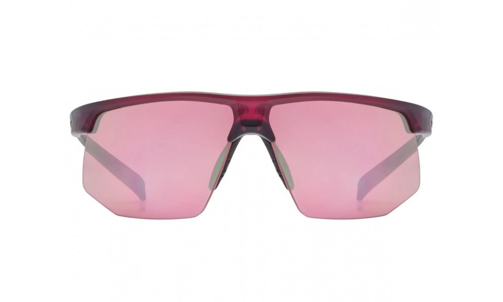 Okulary Uvex Aerios - bordowo-różowy