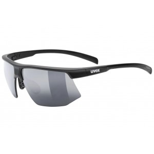 Okulary Uvex Aerios - czarno-szary 1