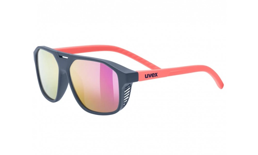 Okulary dziecięce Uvex Cosmic - niebiesko-czerwony