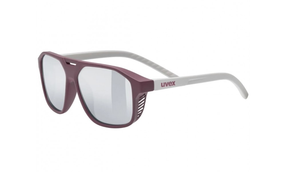 Okulary dziecięce Uvex Cosmic - bordowo-srebrny