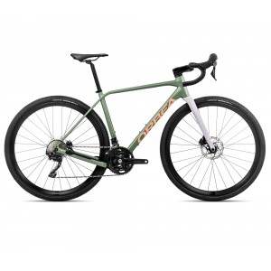 Rower gravel Orbea Terra H40 2025 - zielono-biały 1