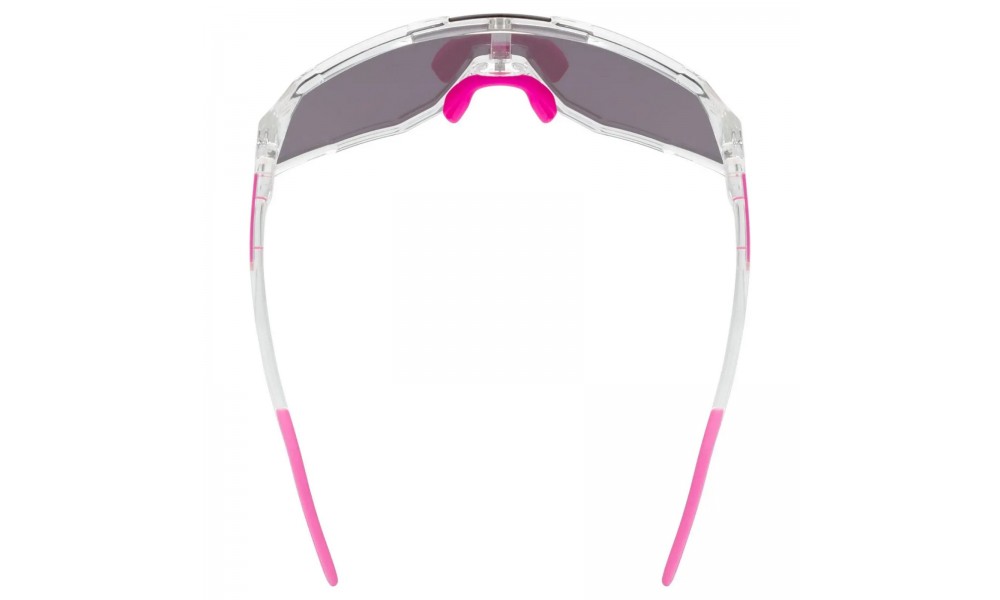 Okulary Uvex Sequenze - przezroczysto-różowy