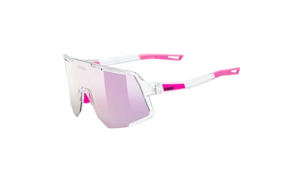 Okulary Uvex Sequenze - przezroczysto-różowy