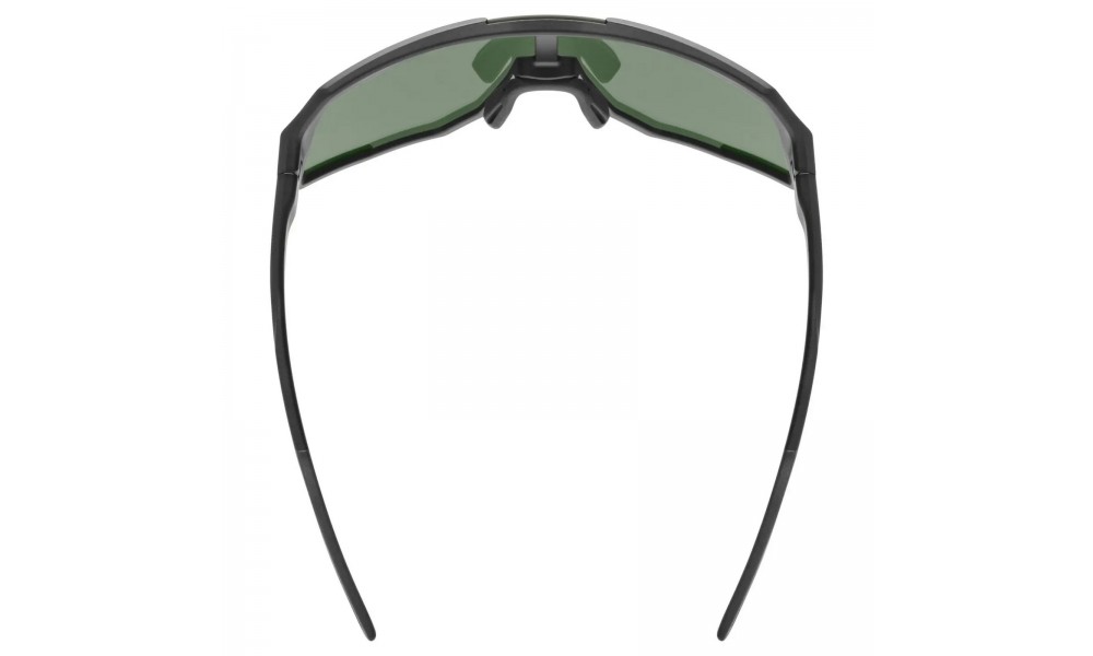 Okulary Uvex Sequenze - czarno-zielony