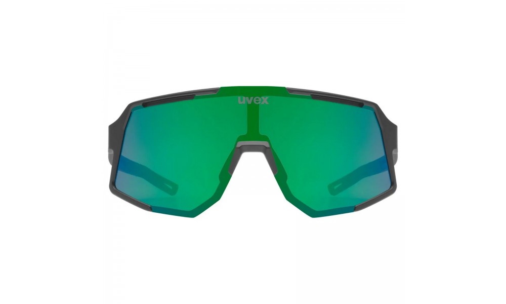 Okulary Uvex Sequenze - czarno-zielony