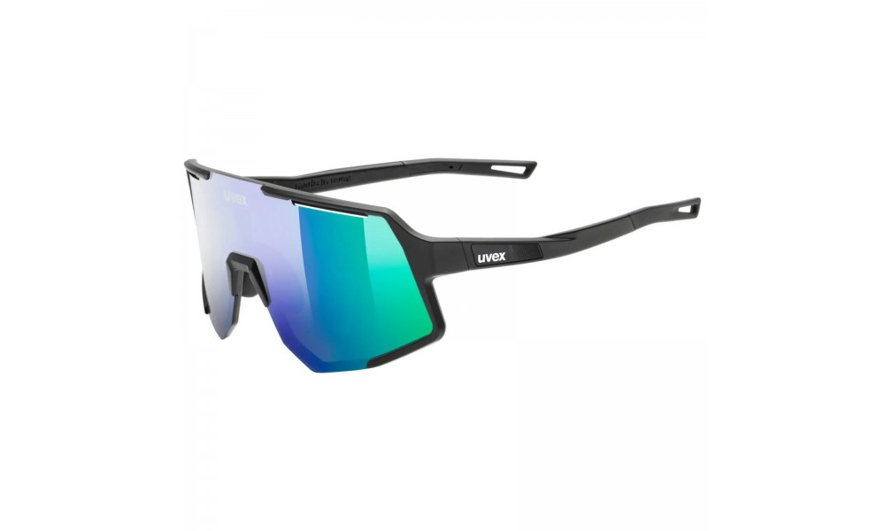Okulary Uvex Sequenze - czarno-zielony