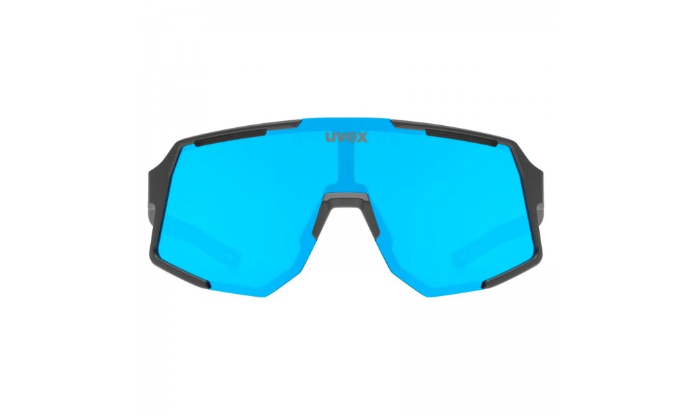 Okulary Uvex Sequenze - czarno-niebieski