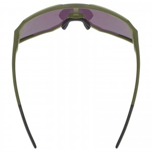 Okulary Uvex Sequenze CV - zielono-zółty 2