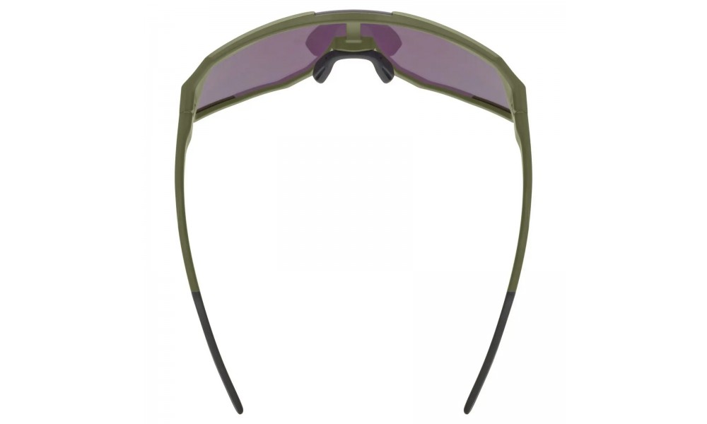 Okulary Uvex Sequenze CV - zielono-zółty