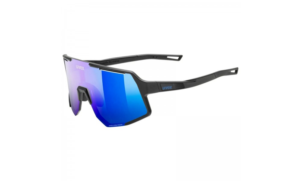 Okulary Uvex Sequenze CV - czarno-niebieski
