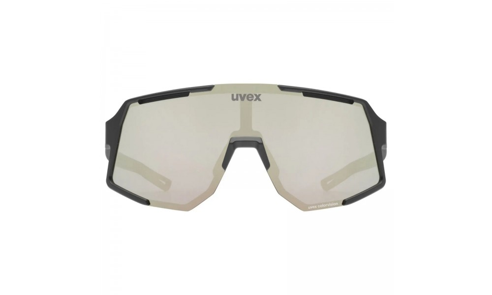 Okulary Uvex Sequenze CV - czarno-srebrny