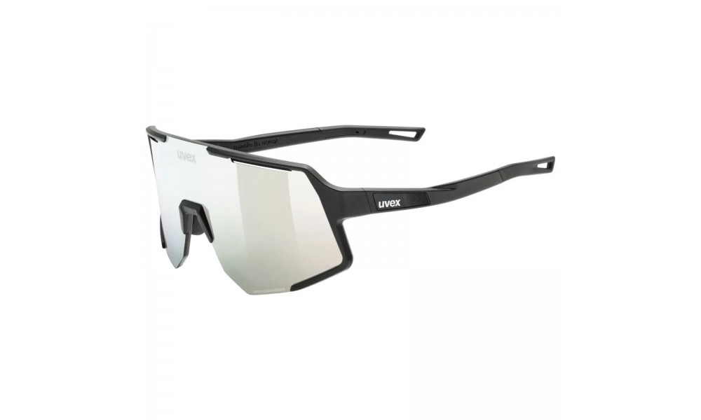 Okulary Uvex Sequenze CV - czarno-srebrny