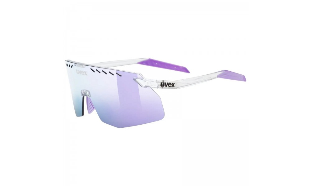 Okulary Uvex Pace Stage S - przezroczysto-różowy
