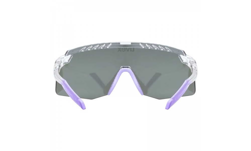 Okulary Uvex Pace Stage S - przezroczysto-różowy