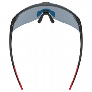 Okulary Uvex Pace Stage S - czarno-czerwony 2