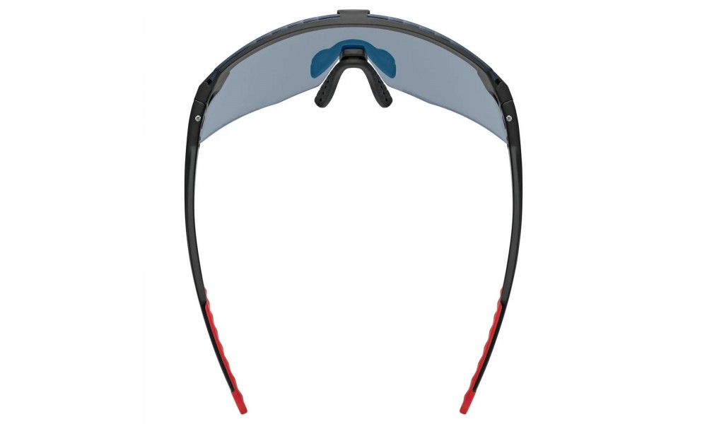 Okulary Uvex Pace Stage S - czarno-czerwony