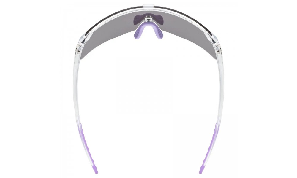 Okulary Uvex Pace Stage - przezroczysto-różowy