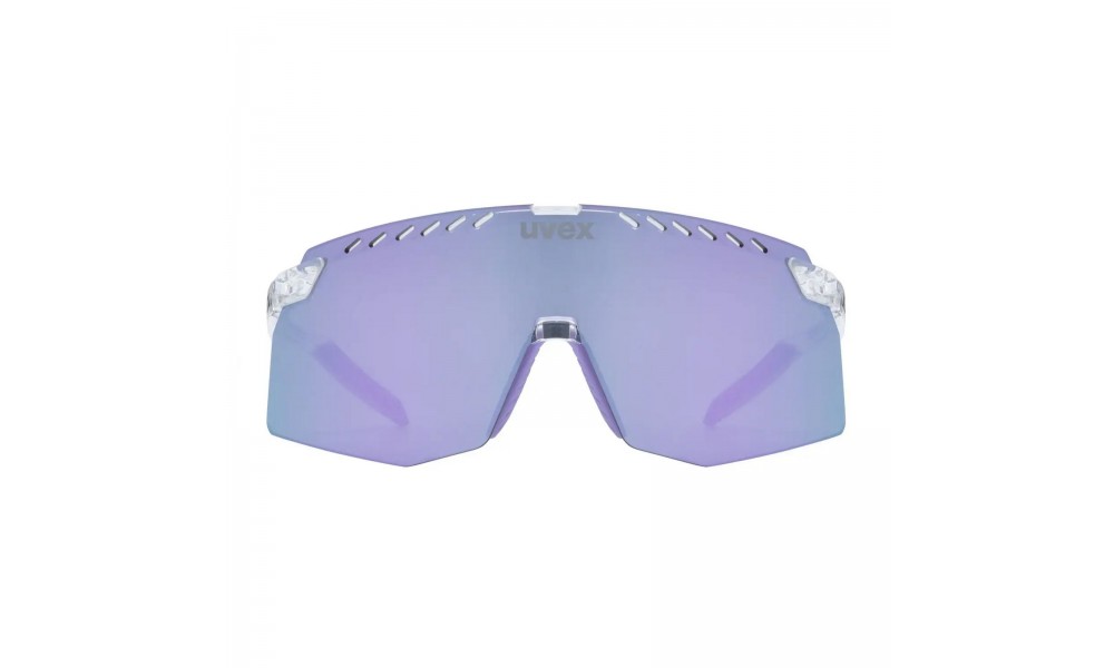 Okulary Uvex Pace Stage - przezroczysto-różowy