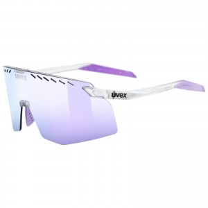 Okulary Uvex Pace Stage - przezroczysto-różowy 1