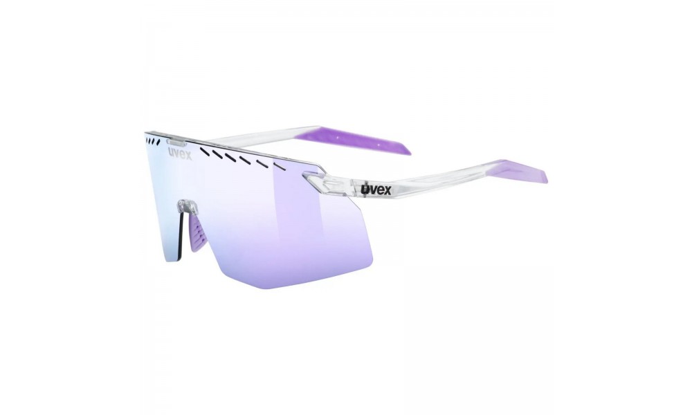 Okulary Uvex Pace Stage - przezroczysto-różowy