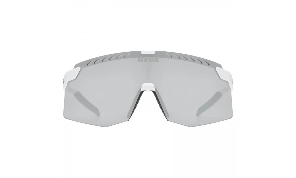 Okulary Uvex Pace Stage - biało-srebrny
