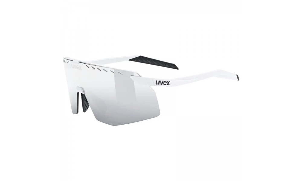 Okulary Uvex Pace Stage - biało-srebrny