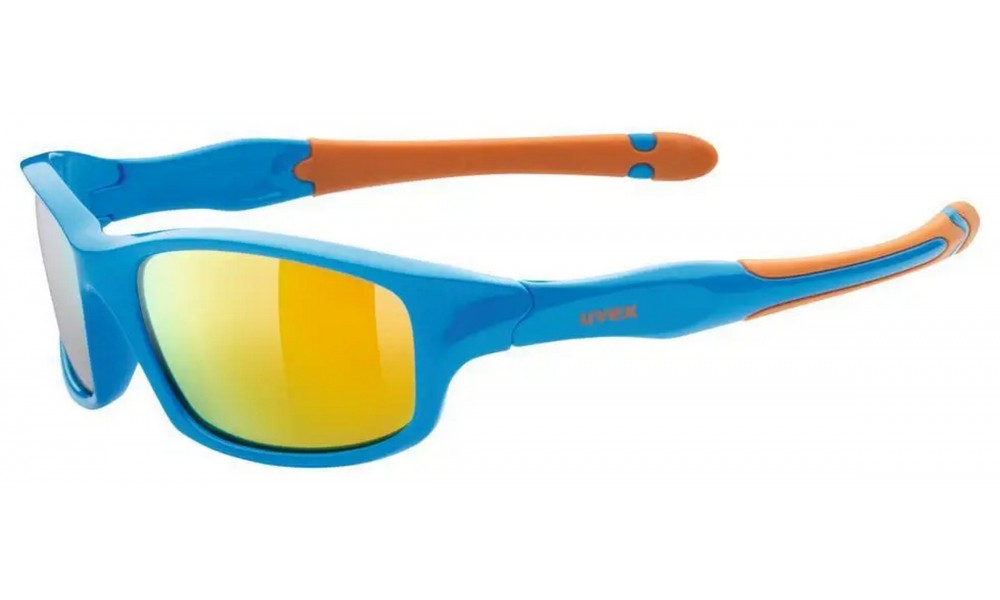Okulary dziecięcie Uvex Sportstyle 507 - niebiesko-pomarańczowy