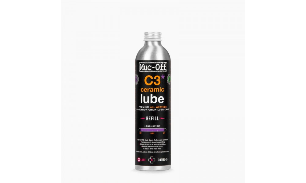 Smar do łańcucha MUC-OFF C3 ALL WEATHER Ceramic Lube 300ml
